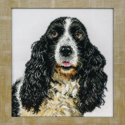 DIY Beadwork kit "Spaniel"