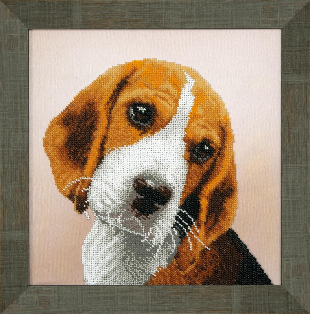 DIY Beadwork kit "Beagle"