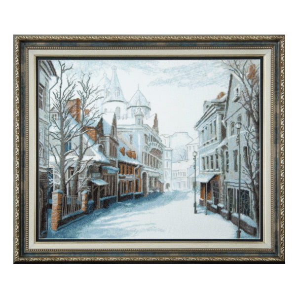 DIY Counted Cross Stitch Kit "Winter avenue"