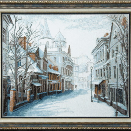 DIY Counted Cross Stitch Kit "Winter avenue"