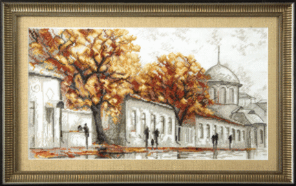 DIY Counted Cross Stitch Kit "Autumn"