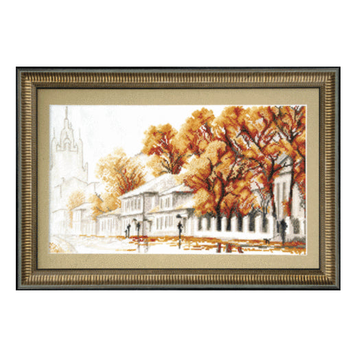 DIY Counted Cross Stitch Kit "Rainy day"