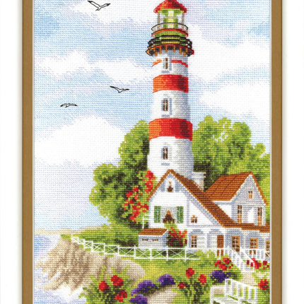 DIY Counted Cross Stitch Kit "At the native coast"