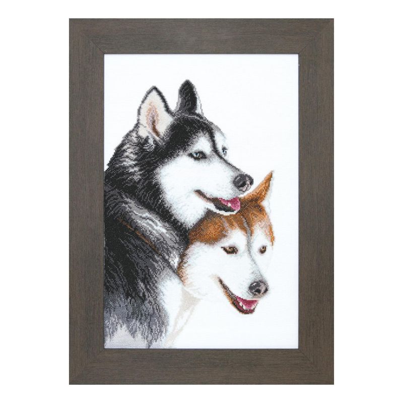 DIY Counted Cross Stitch Kit "Husky"