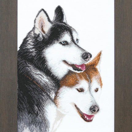 DIY Counted Cross Stitch Kit "Husky"