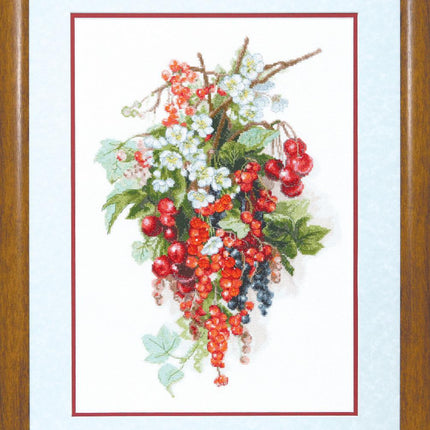 DIY Counted Cross Stitch Kit "Sweet berry"