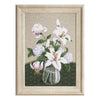 DIY Counted Cross Stitch Kit "Mystery of white flowers"