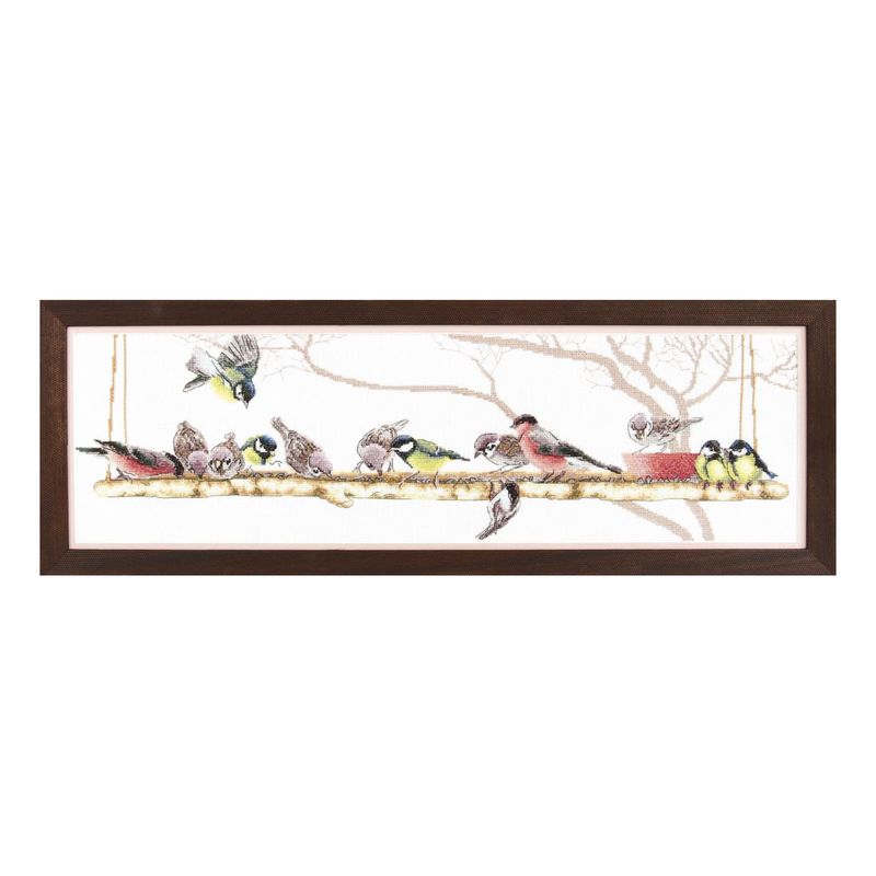 DIY Counted Cross Stitch Kit "Festival of birds"