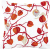 DIY Counted Cross Stitch Pillow Kit "Physalis"