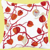 DIY Counted Cross Stitch Pillow Kit "Physalis"