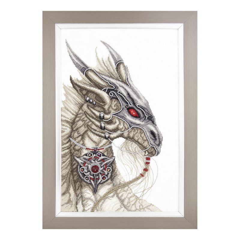 DIY Counted Cross Stitch Kit "Guardian of treasure"