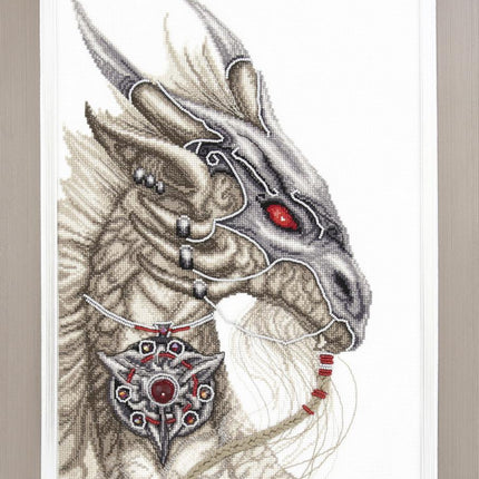 DIY Counted Cross Stitch Kit "Guardian of treasure"
