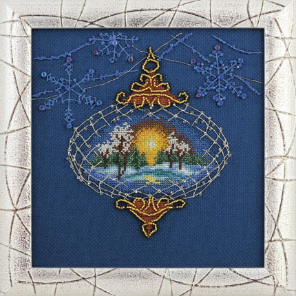 DIY Counted Cross Stitch Kit "Christmas light"
