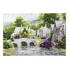 DIY Counted Cross Stitch Kit "Hospitable city"