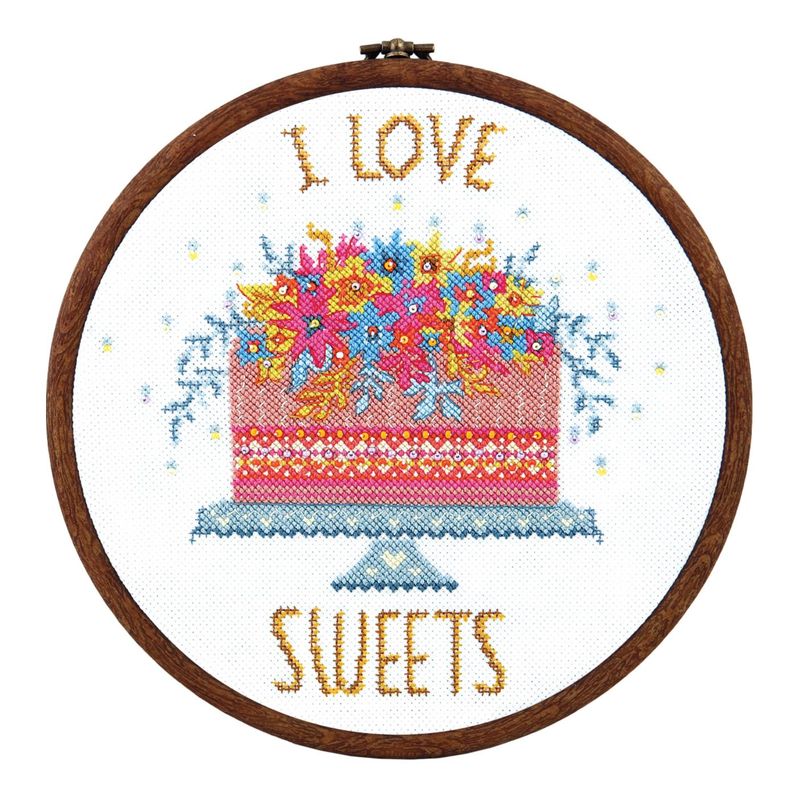 DIY Counted Cross Stitch Kit "Brunch"