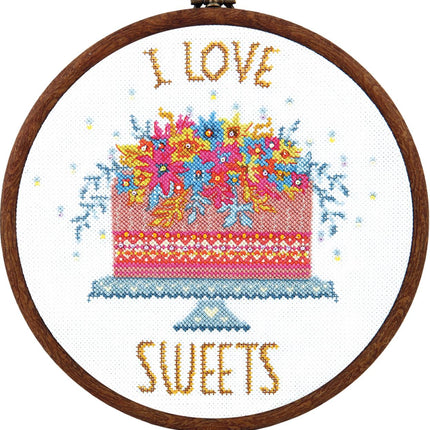 DIY Counted Cross Stitch Kit "Brunch"