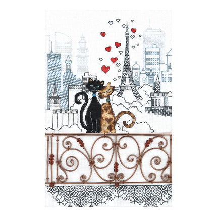 DIY Counted Cross Stitch Kit "Lovers"