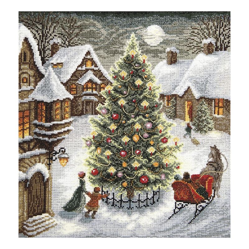 DIY Counted Cross Stitch Kit "Chrіstmas tree of wishes"