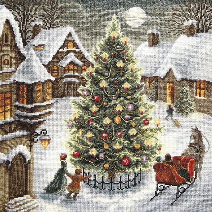 DIY Counted Cross Stitch Kit "Chrіstmas tree of wishes"