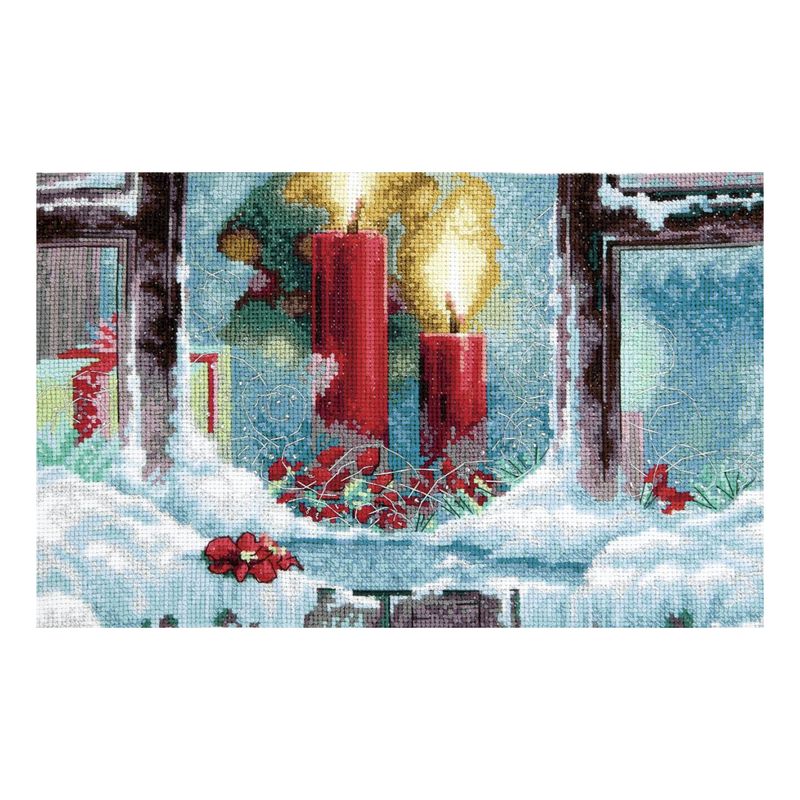 DIY Counted Cross Stitch Kit "The Warmth of Christmas"