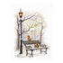 DIY Counted Cross Stitch Kit "In the winter park"