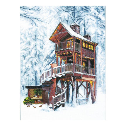 DIY Counted Cross Stitch Kit "Dream House"
