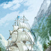 DIY Counted Cross Stitch Kit "To the home harbor"