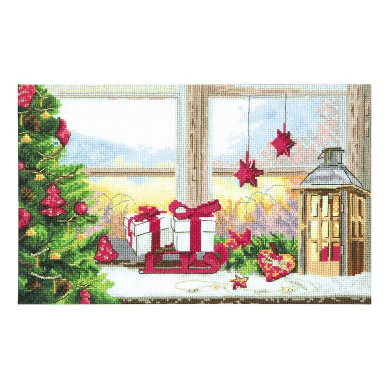 DIY Counted Cross Stitch Kit "Frosty morning"