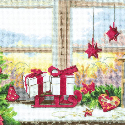 DIY Counted Cross Stitch Kit "Frosty morning"