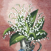 DIY Counted Cross Stitch Kit "Fragrant lilies of the valley"