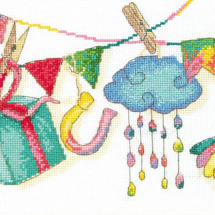 DIY Counted Cross Stitch Kit "Happy day!"