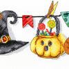 DIY Counted Cross Stitch Kit "Halloween"