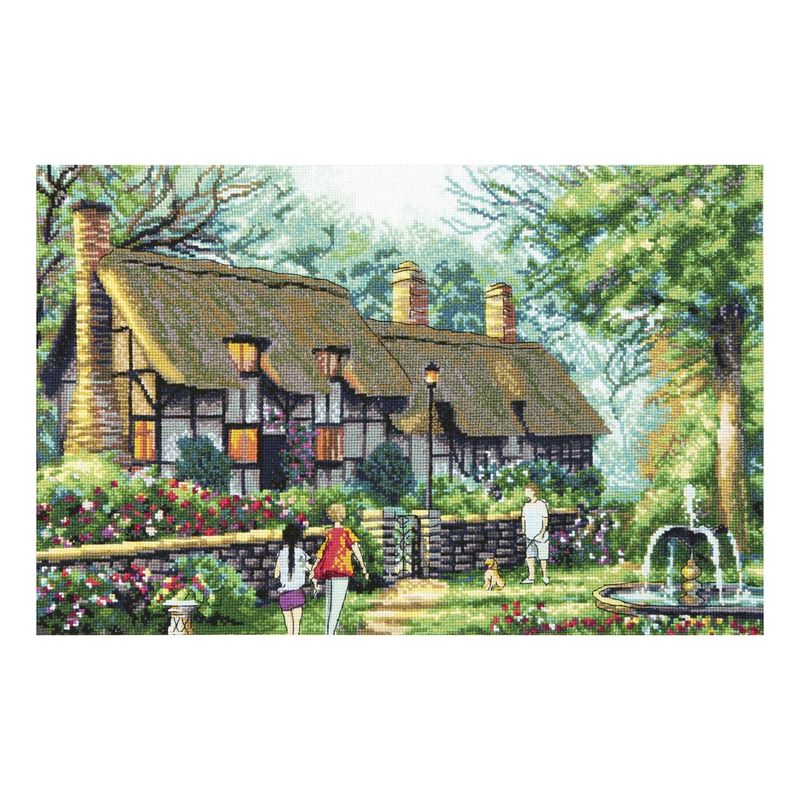 DIY Counted Cross Stitch Kit "Cozy evening"