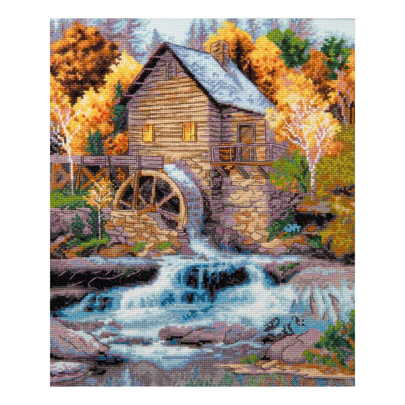 DIY Counted Cross Stitch Kit "Living water"