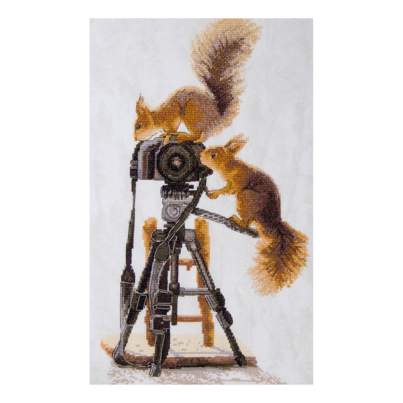 DIY Counted Cross Stitch Kit "Curiosity"