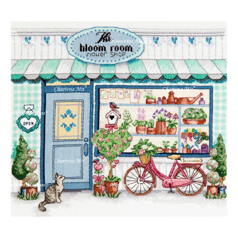 DIY Counted Cross Stitch Kit "Flower heaven"