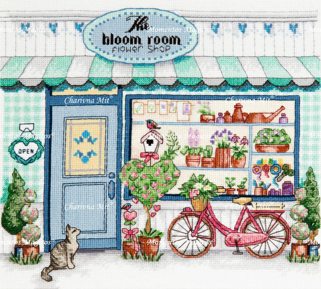 DIY Counted Cross Stitch Kit "Flower heaven"