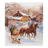 DIY Counted Cross Stitch Kit "Morning visit"
