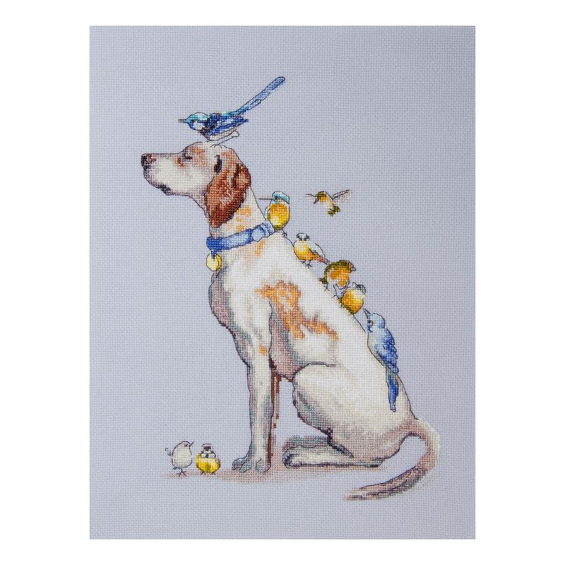 DIY Counted Cross Stitch Kit "Defender"