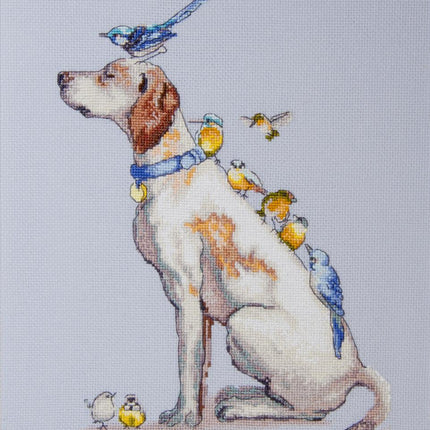 DIY Counted Cross Stitch Kit "Defender"