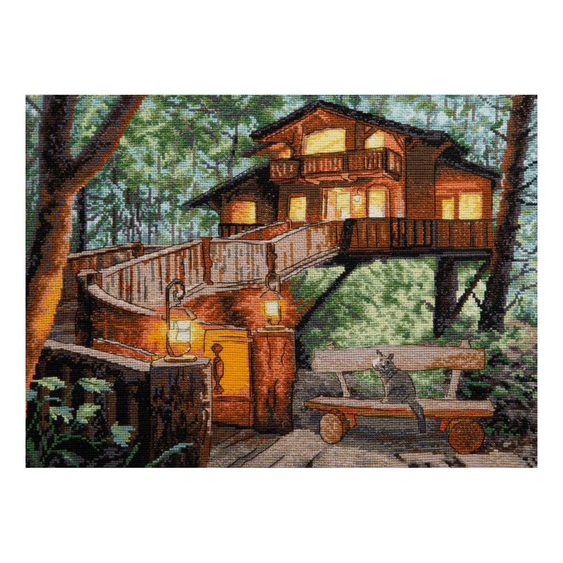 DIY Counted Cross Stitch Kit "Secret place"