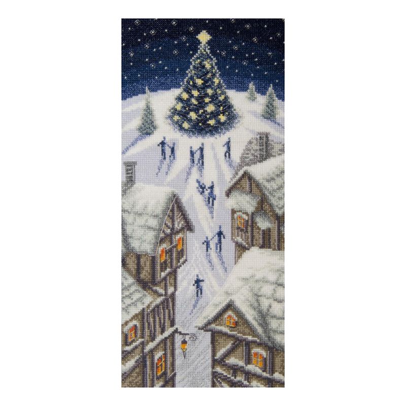 DIY Counted Cross Stitch Kit "Christmas lights"