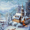 DIY Counted Cross Stitch Kit "Moonlight night"
