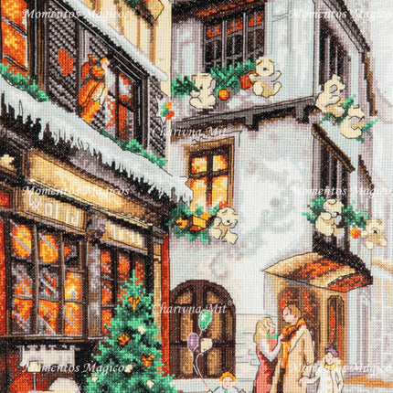 DIY Counted Cross Stitch Kit "Looking for gifts"