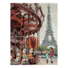 DIY Counted Cross Stitch Kit "French carousel"