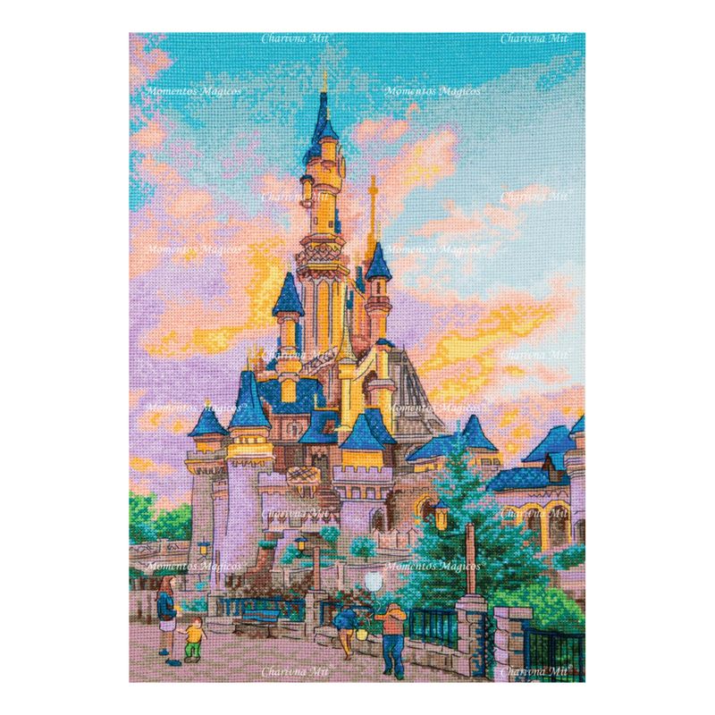 DIY Counted Cross Stitch Kit "Fairy tale at sunset"