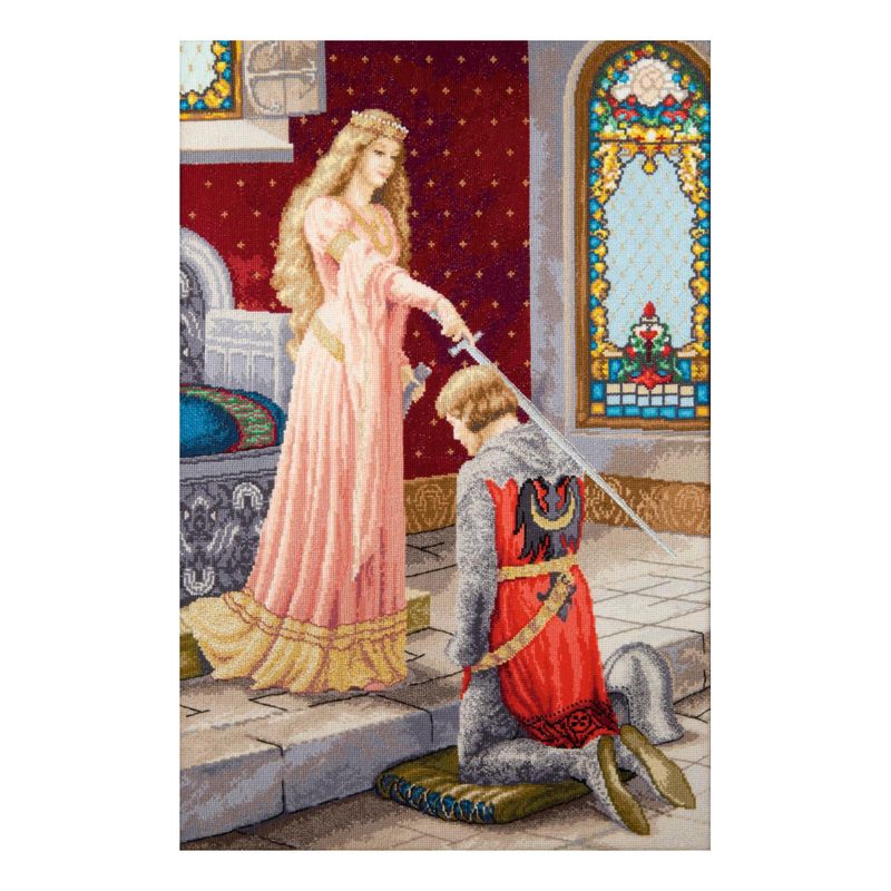 DIY Counted Cross Stitch Kit "А Knighthood"