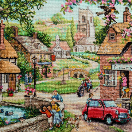 DIY Counted Cross Stitch Kit "One morning"