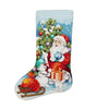 DIY Counted Cross Stitch Kit "Christmas and New Year's sock"