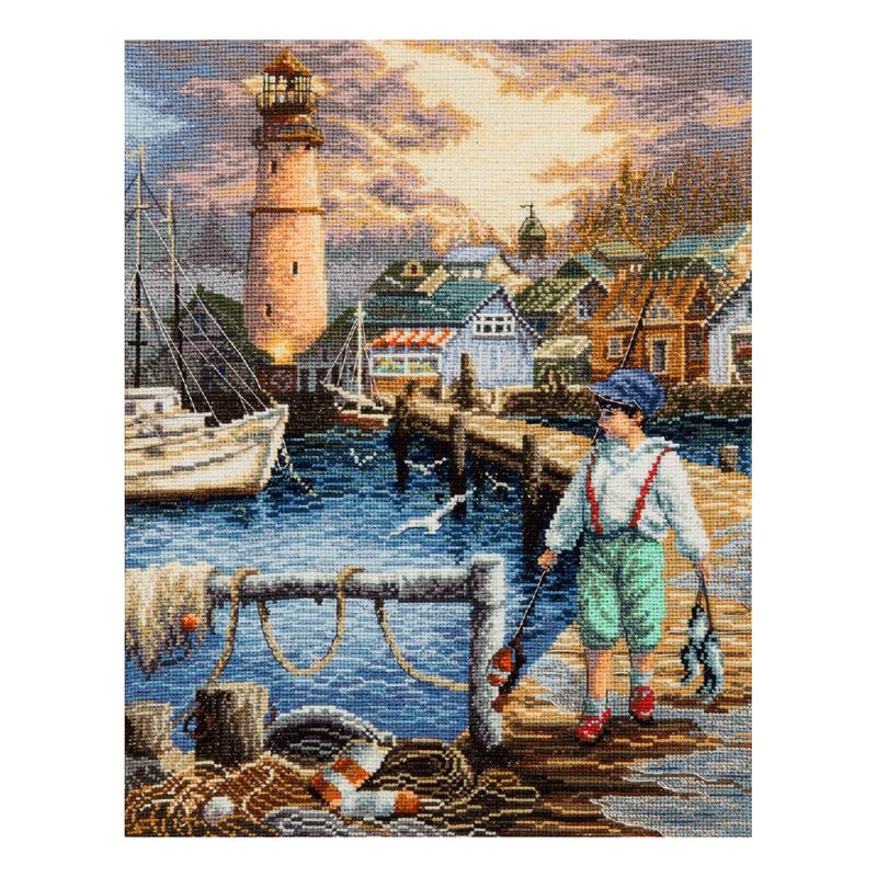 DIY Counted Cross Stitch Kit "Dad's assistant"